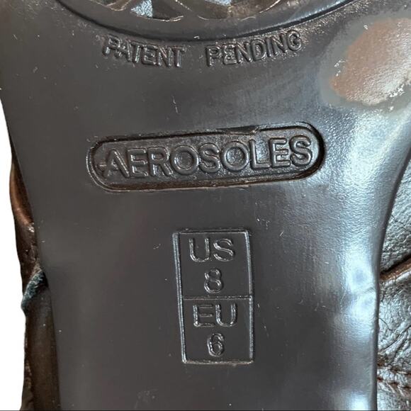 Aerosoles  shoes shooties. Side zip slip on ankle booties. Size 8. Heel rest - Picture 10 of 10